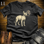 Vintage Cigar Sphynx Cat T-Shirt Black | Cat Lover Tee
