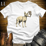 Vintage Cigar Sphynx Cat T-Shirt White | Cat Lover Tee