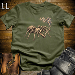 Vintage Cigar Tarantula T-Shirt Military Green | Cigar Tarantula Animal Tee