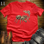 Vintage Cigar Tarantula T-Shirt Red | Cigar Tarantula Animal Tee