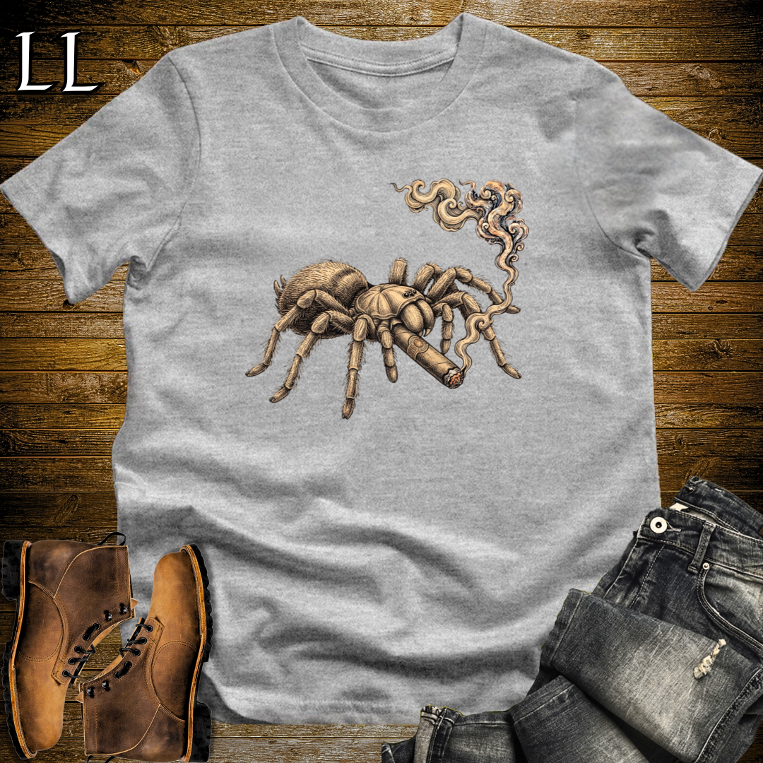 Vintage Cigar Tarantula T-Shirt Sport Grey | Cigar Tarantula Animal Tee