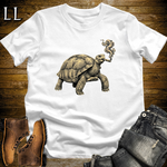 Vintage Cigar Tortoise T-Shirt White | Cigar Tortoise Graphic Tee