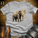 Vintage Cigar Woolly Mammoth T-Shirt Sport Grey | Animal Graphic Tee