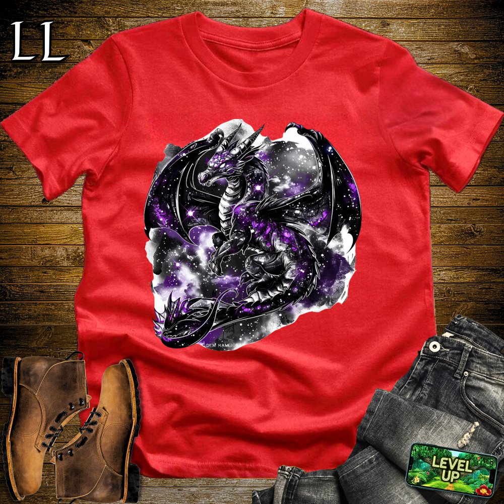 Void Dragon Softstyle Tee - Red - LegacyLayers