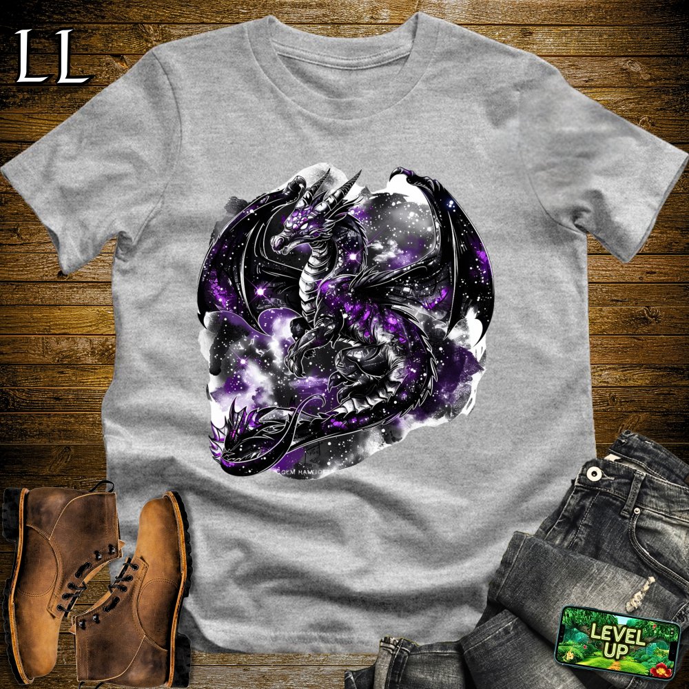 Void Dragon Softstyle Tee - Sport Grey - LegacyLayers