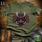 Warthog Samurai Softstyle Tee Military Green | Animal Warrior Tee