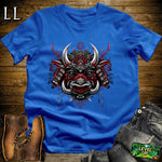 Warthog Samurai Softstyle Tee Royal | Animal Warrior Tee