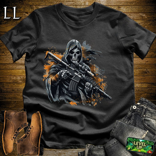 Warzone Grim Reaper Softstyle Tee - Black - LegacyLayers