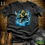 Water Gorilla Softstyle Tee Black | Funny Water Sports Tee