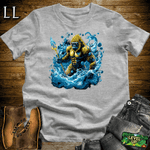 Water Gorilla Softstyle Tee Sport Grey | Funny Water Sports Tee