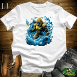 Water Gorilla Softstyle Tee White | Funny Water Sports Tee