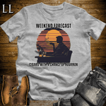 Weekend Forecast Cigar Softstyle T-Shirt Sport Grey | Cigar Gift