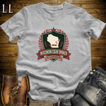 Wisconsin Cigar Smoker Shield T-Shirt Sport Grey | Wisconsin Cigar Crest Gift Tee