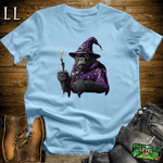 Wizard Gorilla Softstyle Tee Light Blue | Funny Wizard Gorilla Tee