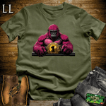 World Champ Belt Gorilla Softstyle Tee Military Green | Champ Gorilla Tee