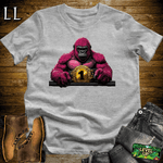 World Champ Belt Gorilla Softstyle Tee Sport Grey | Champ Gorilla Tee
