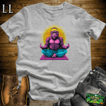 Yoga Gorilla Softstyle Tee Sport Grey | Meditation Lover Gift
