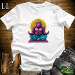 Yoga Gorilla Softstyle Tee White | Meditation Lover Gift