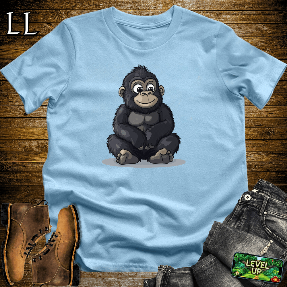 Young Gorilla - Light Blue - LegacyLayers