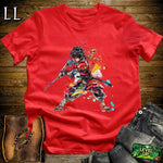 Young Samurai Training Softstyle Tee Red | Martial Arts Tee
