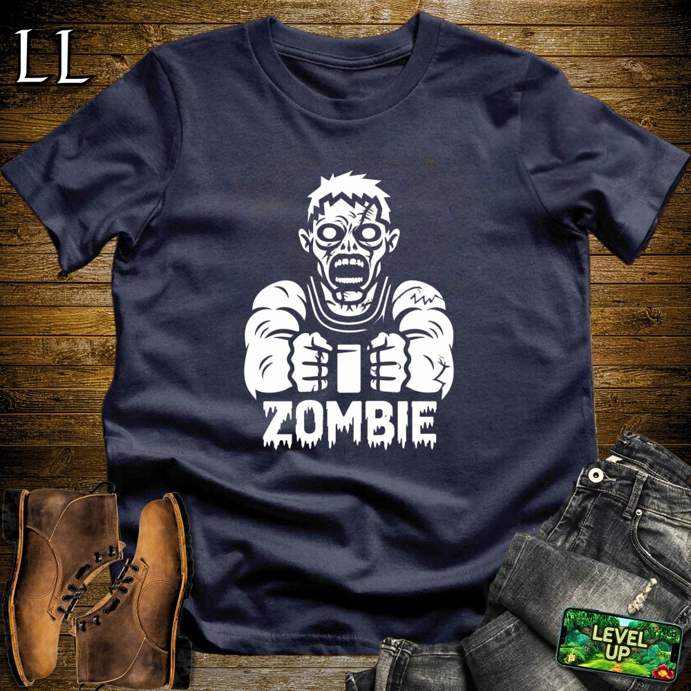 Zombie Softstyle Tee - Navy - LegacyLayers