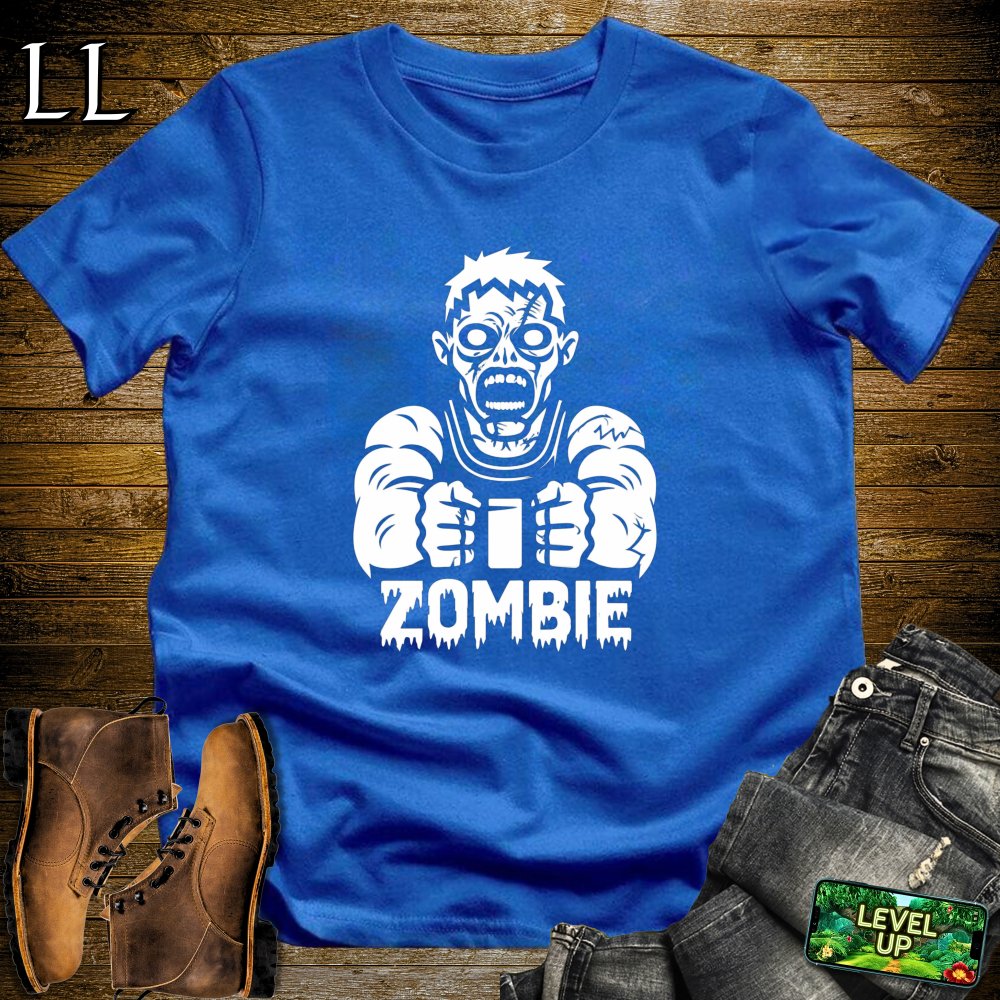 Zombie Softstyle Tee - Royal - LegacyLayers